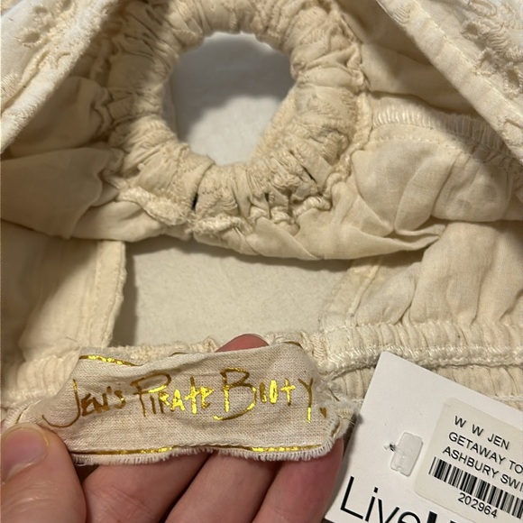 NWT Jen's Pirate Booty Getaway Crop Top in Asbury Swirl Size S - Picture 12 of 15